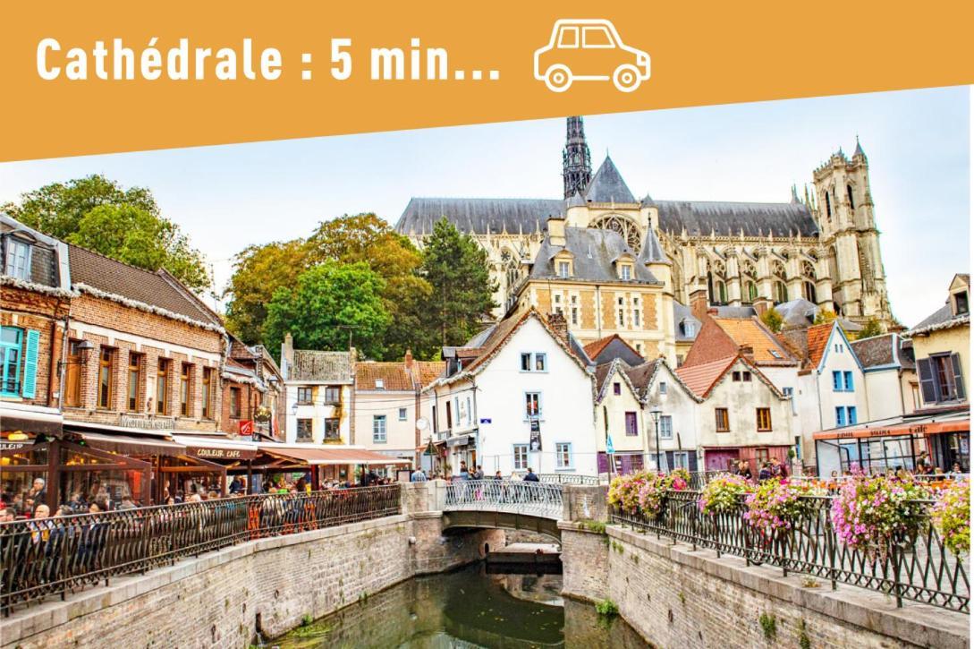 Aquabella, Spacieux, Depaysant Daire Amiens Dış mekan fotoğraf
